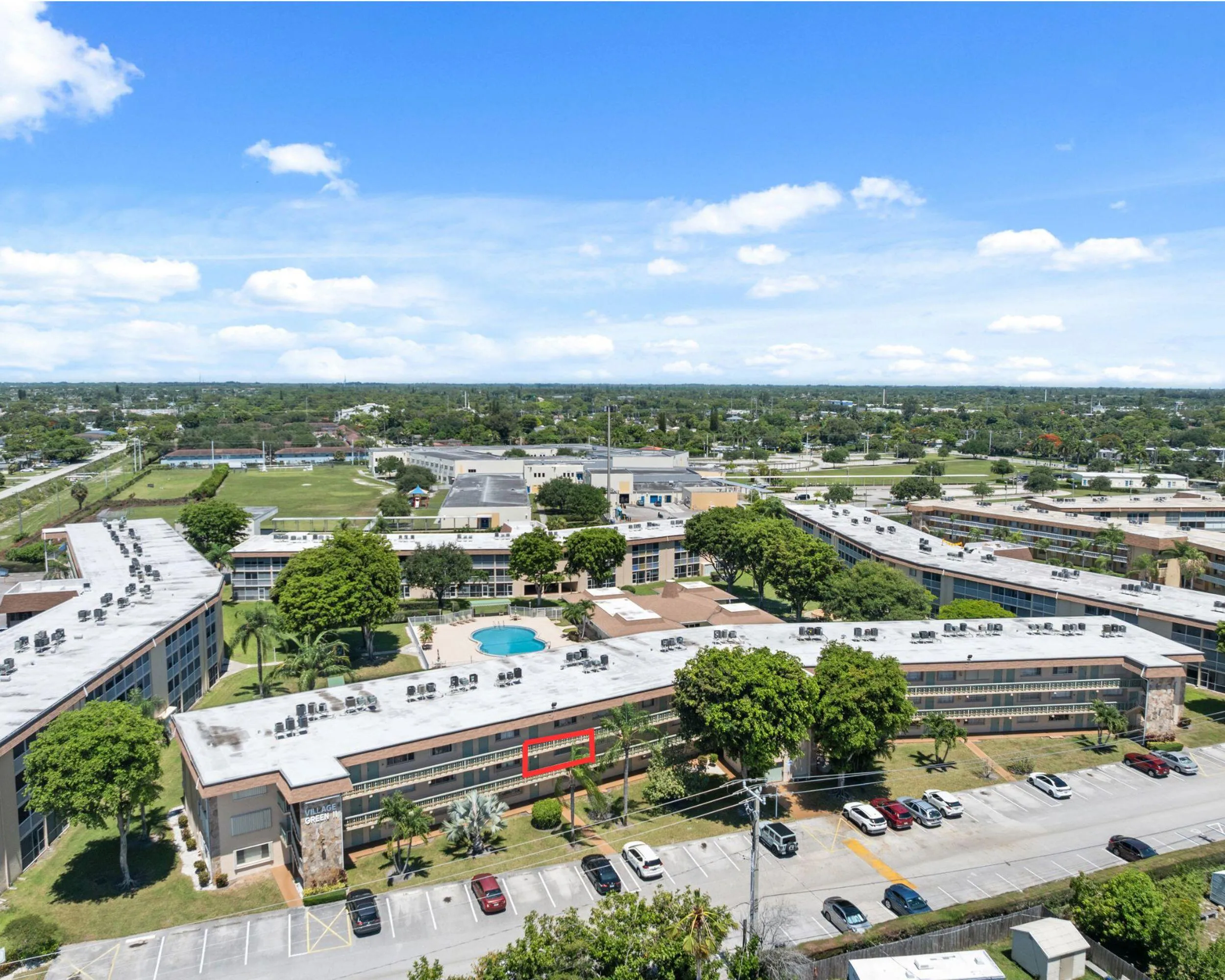 Aerial Neighborhood View