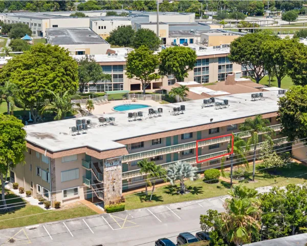 Aerial View of Building