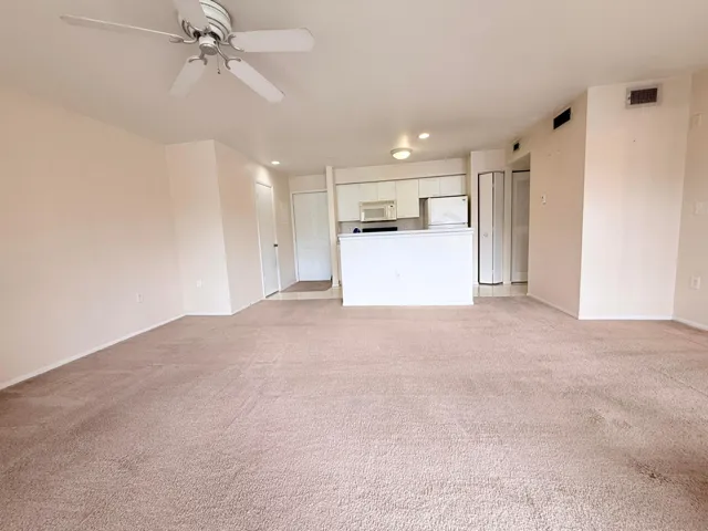 One Bedroom condo living area.