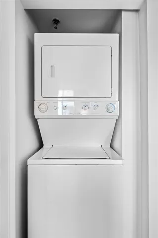 Inside Washer and Dryer