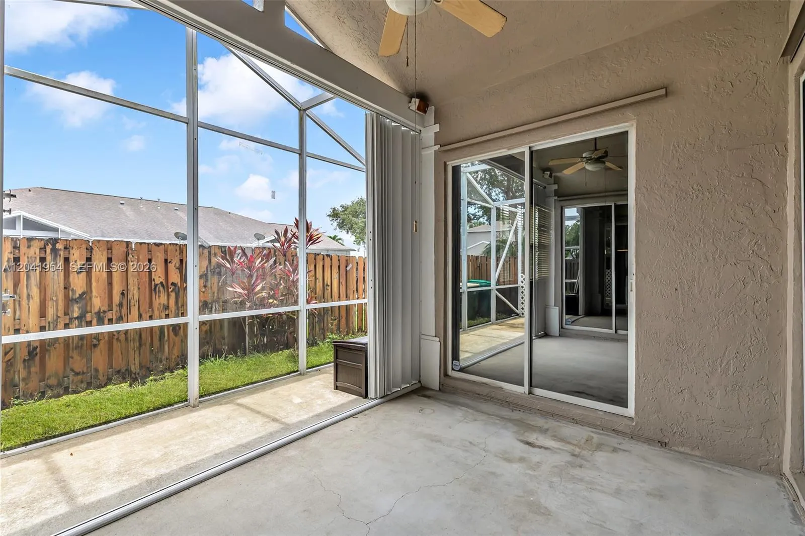 SCREENED PATIO