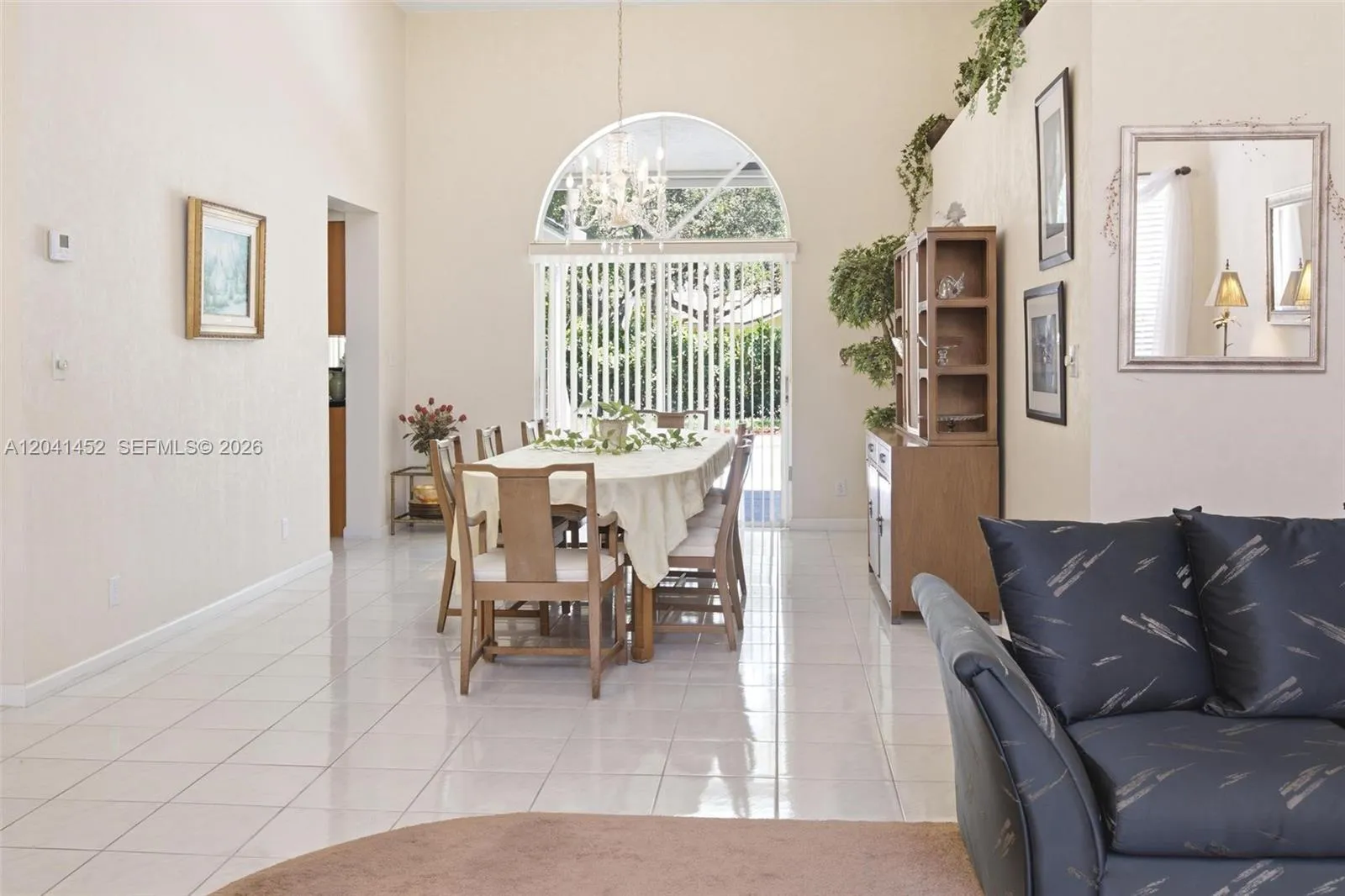 Expansive Formal Dining Room with easy Kitchen access!