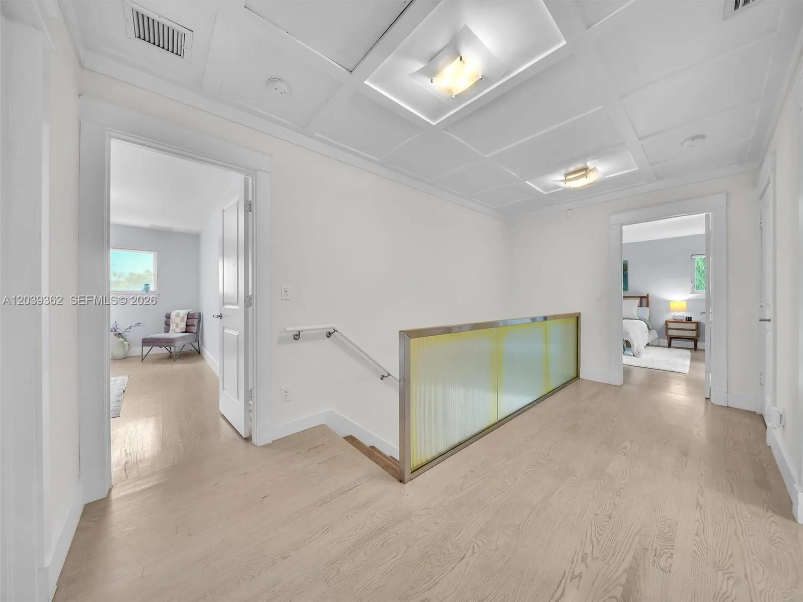 upstairs hallway