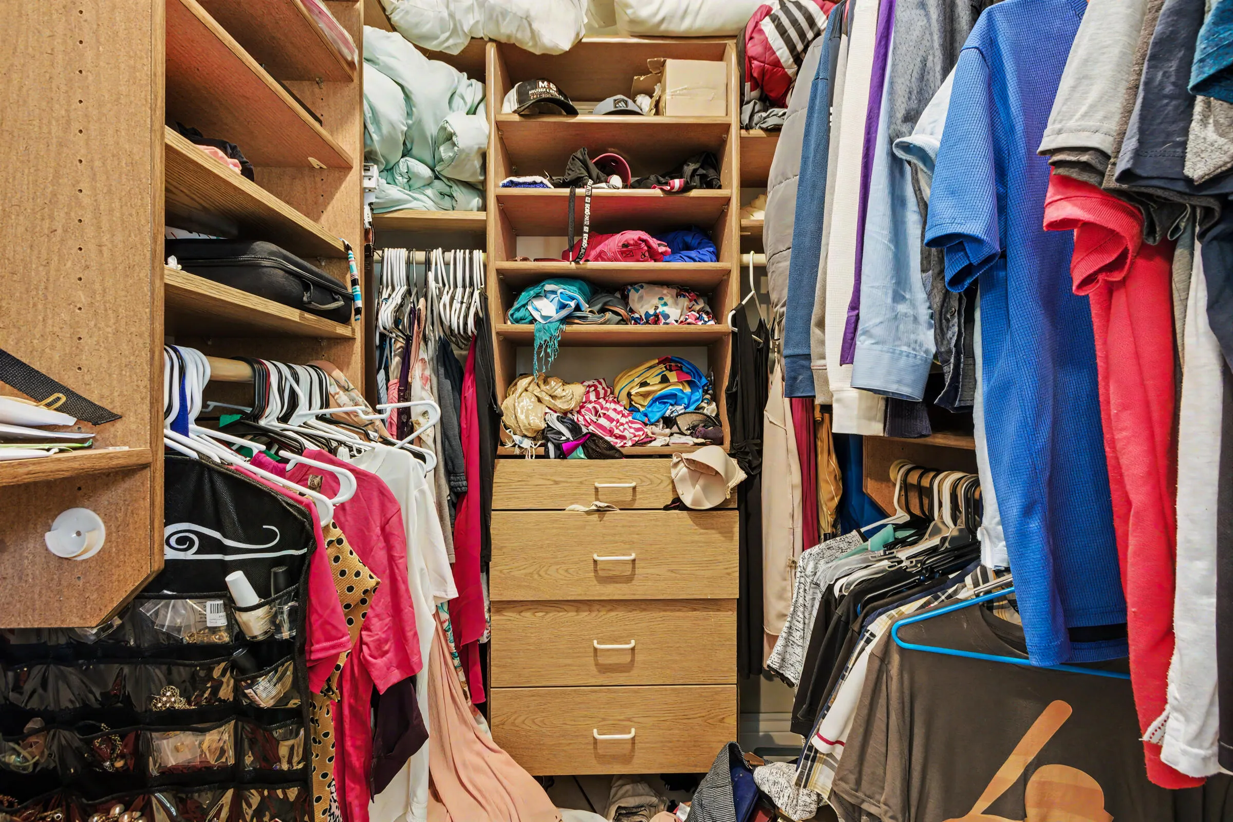 Primary walk in closet