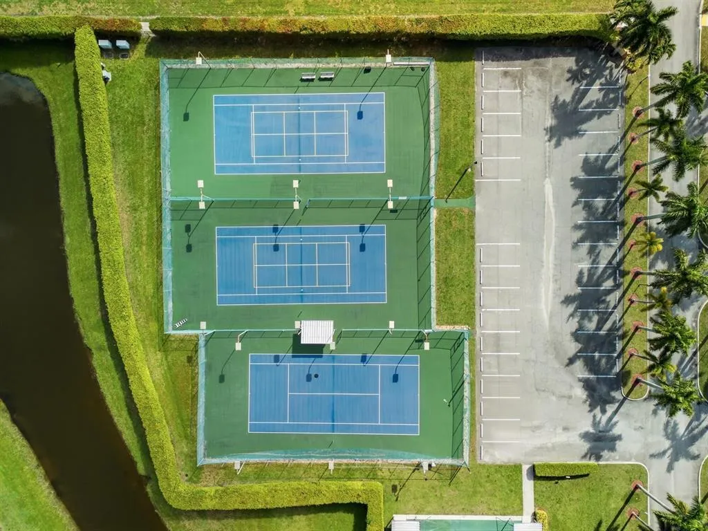 tennis courts