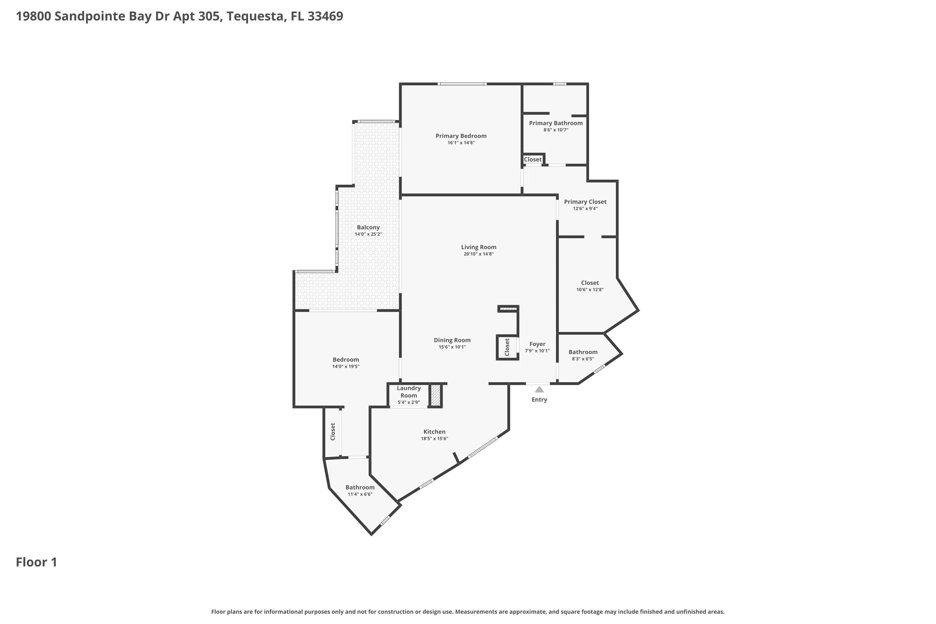 19800 sandpointe bay 305 floor plan
