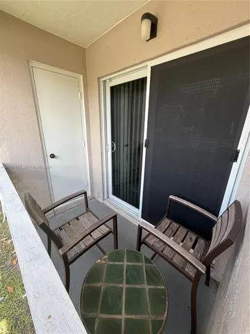 Outside porch