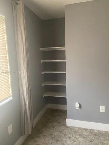 Closet space in bedrook