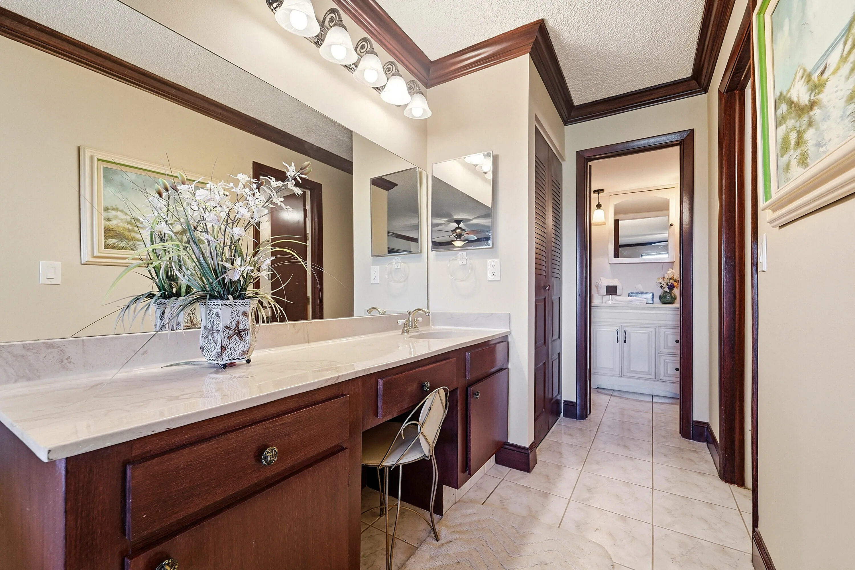 Master Vanity Area
