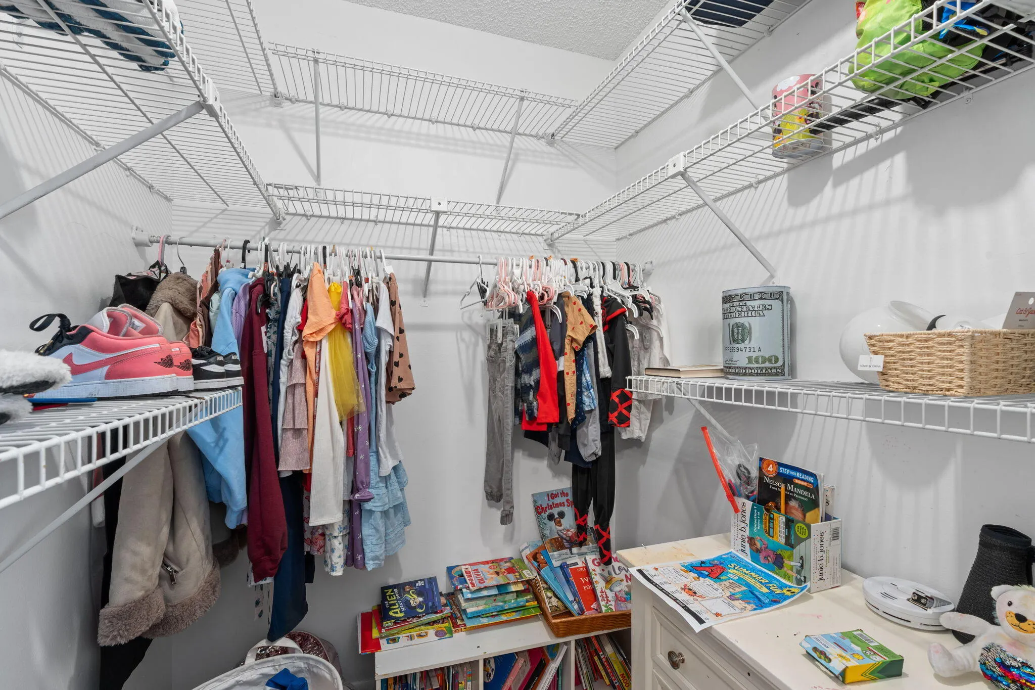 WALK IN CLOSET IN SECOND BEDROOM