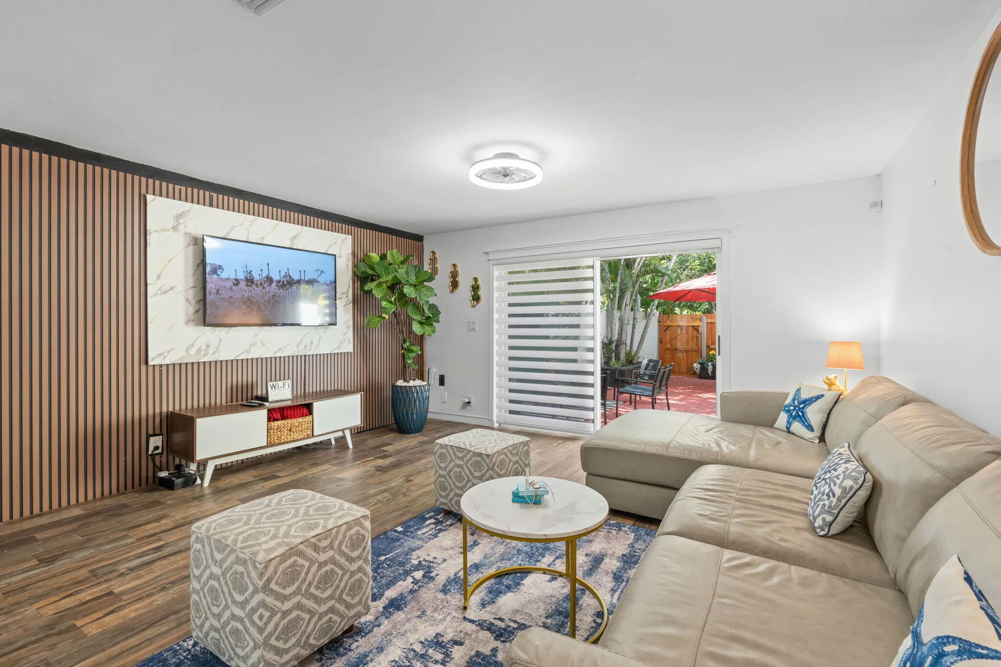 ZEBRA WINDOW TREATMENTS CONTROL THE NATURAL LIGHT