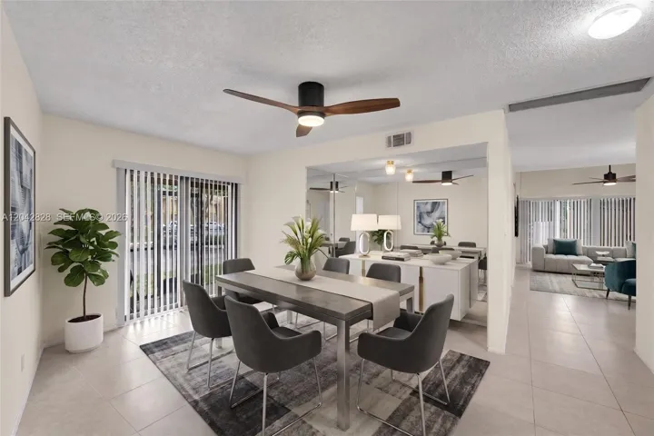 Virtually Staged Dinning Room or Den