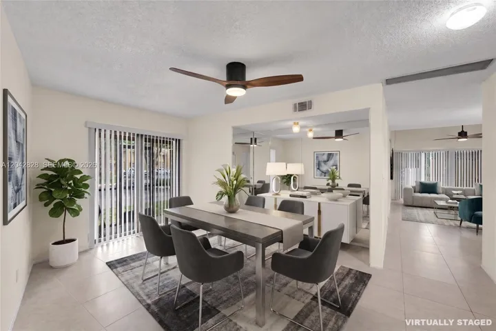 Virtually Staged Dinning Room or Den