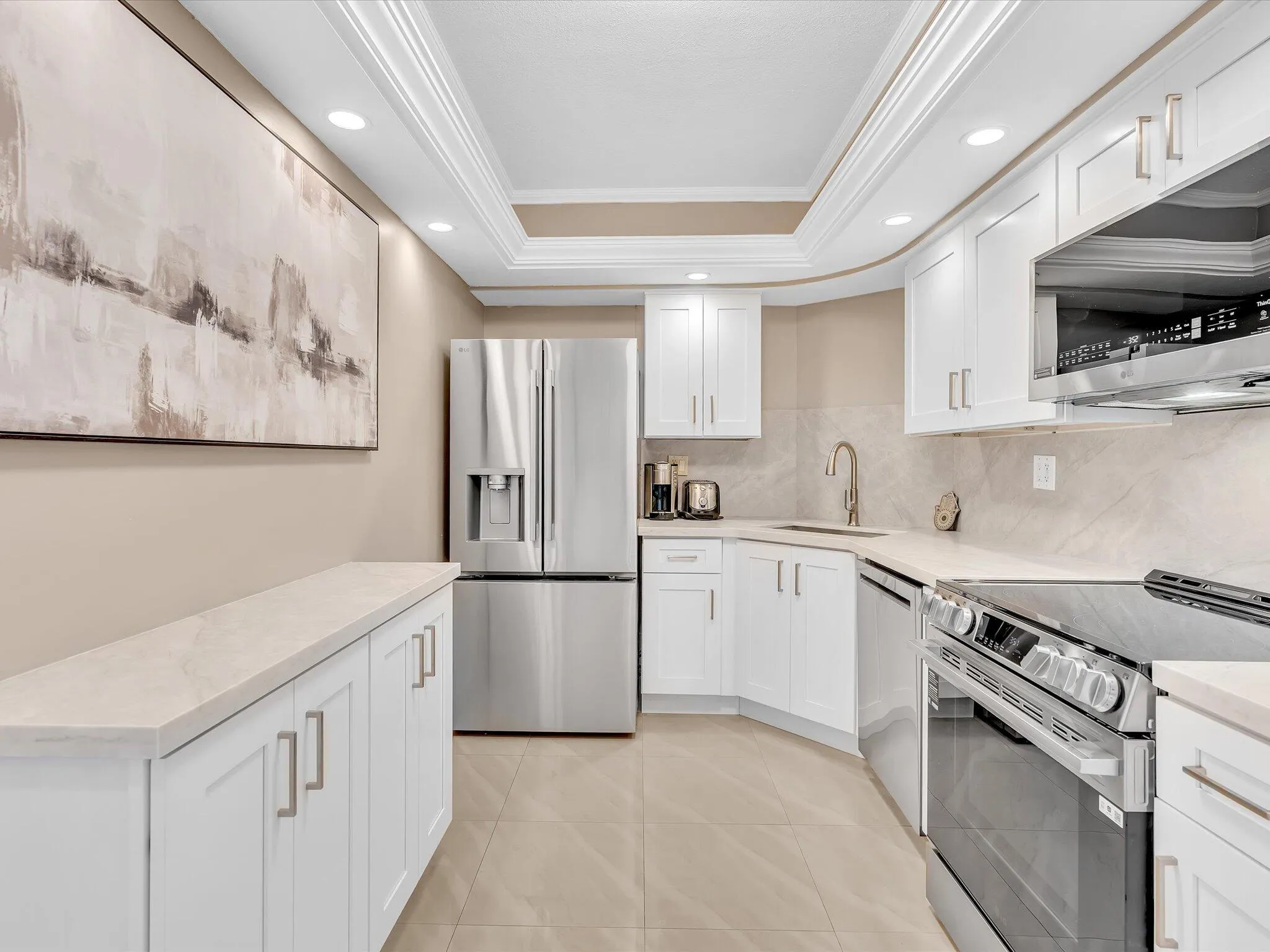 All new countertops