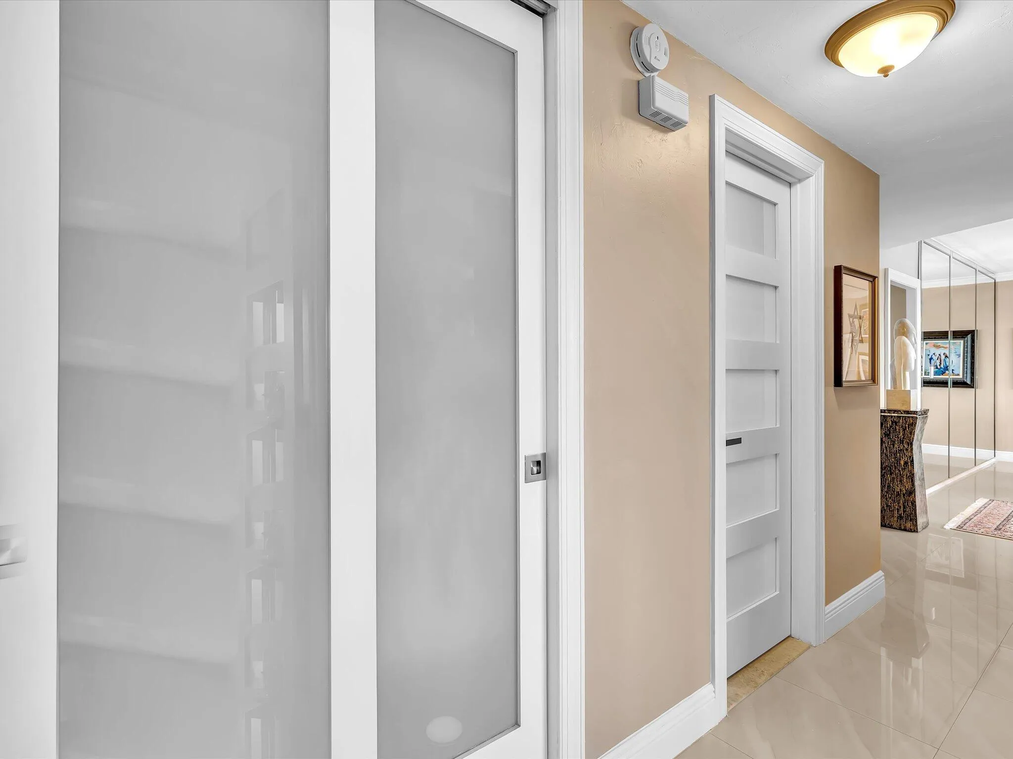Designer hallway