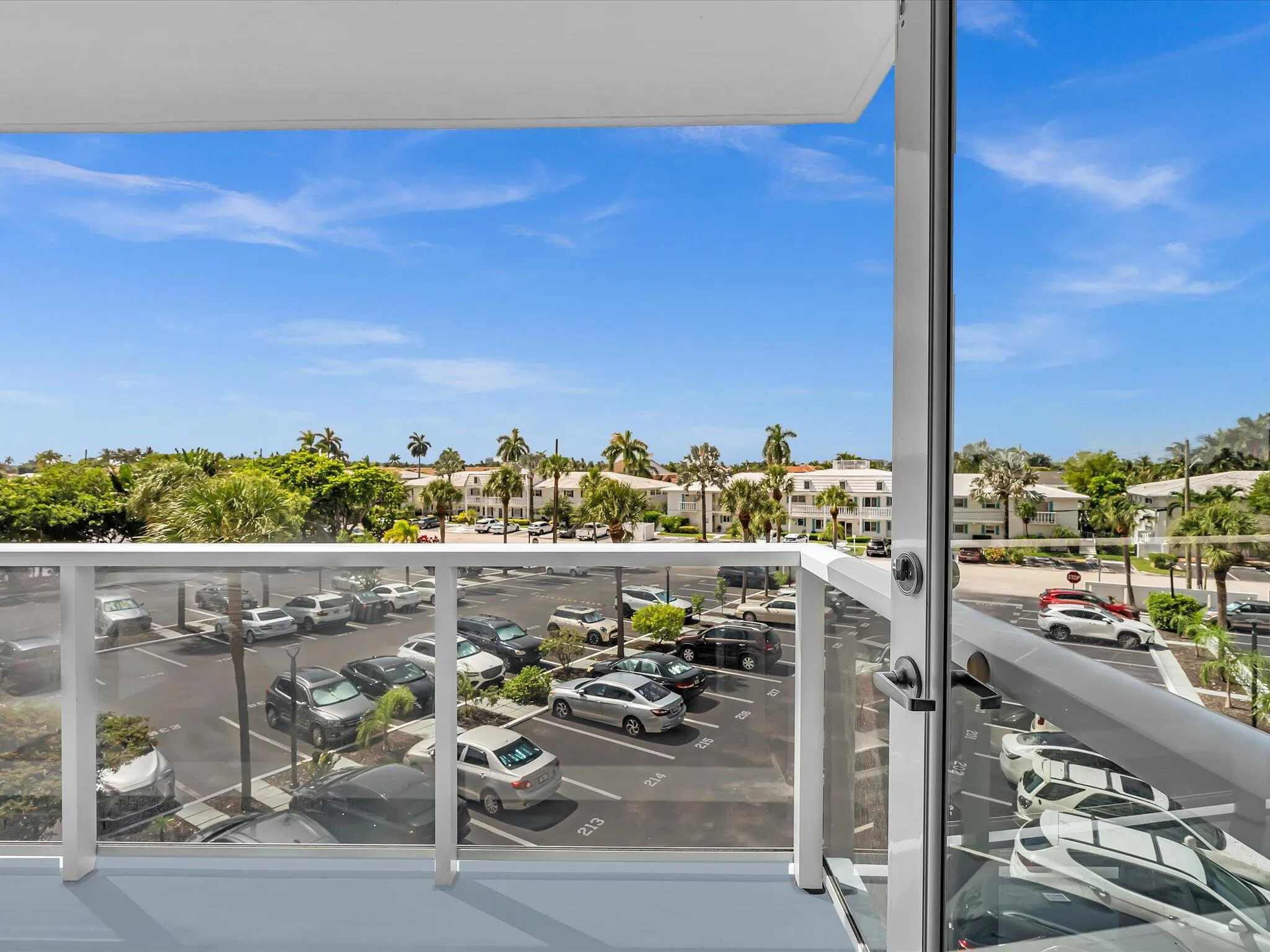 Glass balcony