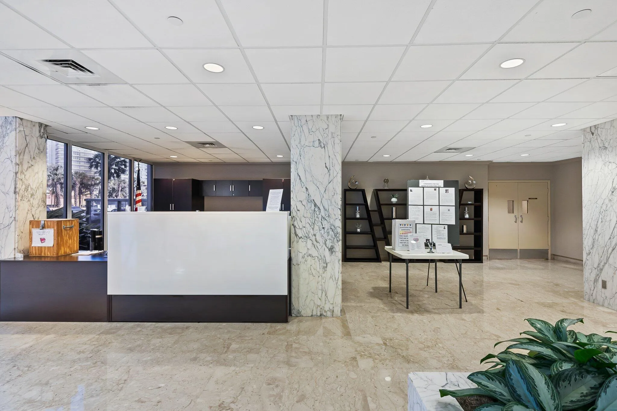 Concierge desk