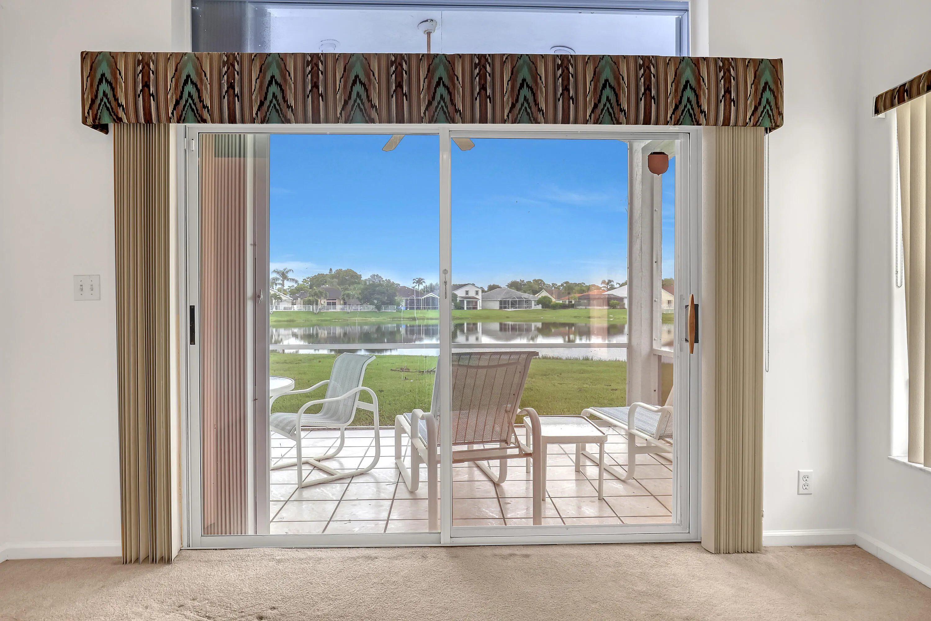 View from family room