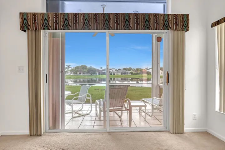 View from family room