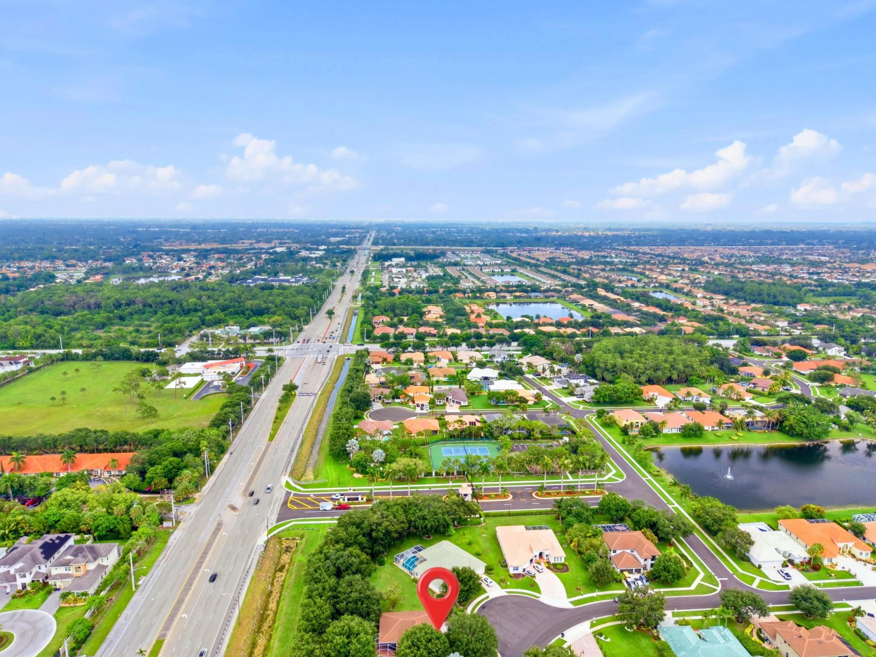 Panoramic to East