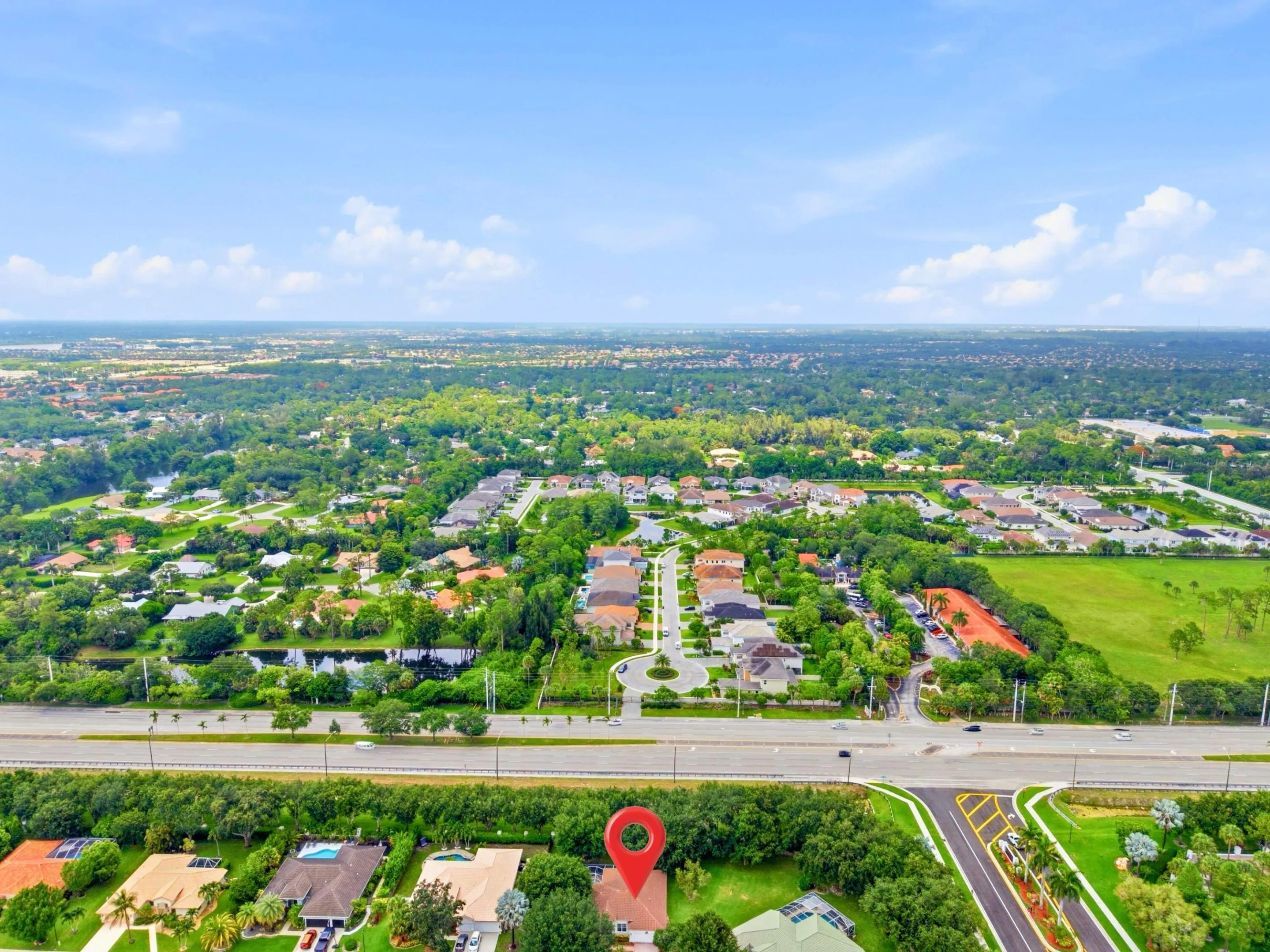 Panoramic to North