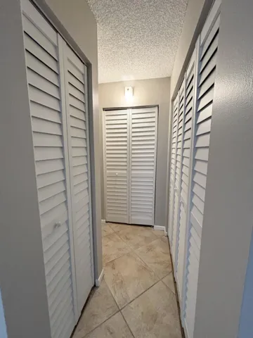 Closets in master