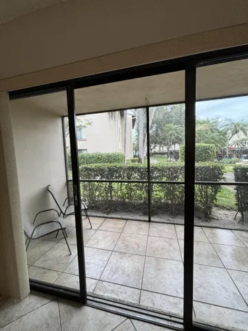 Screened porch