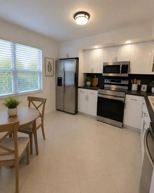 Kitchen - Virtually Staged with Furniture
