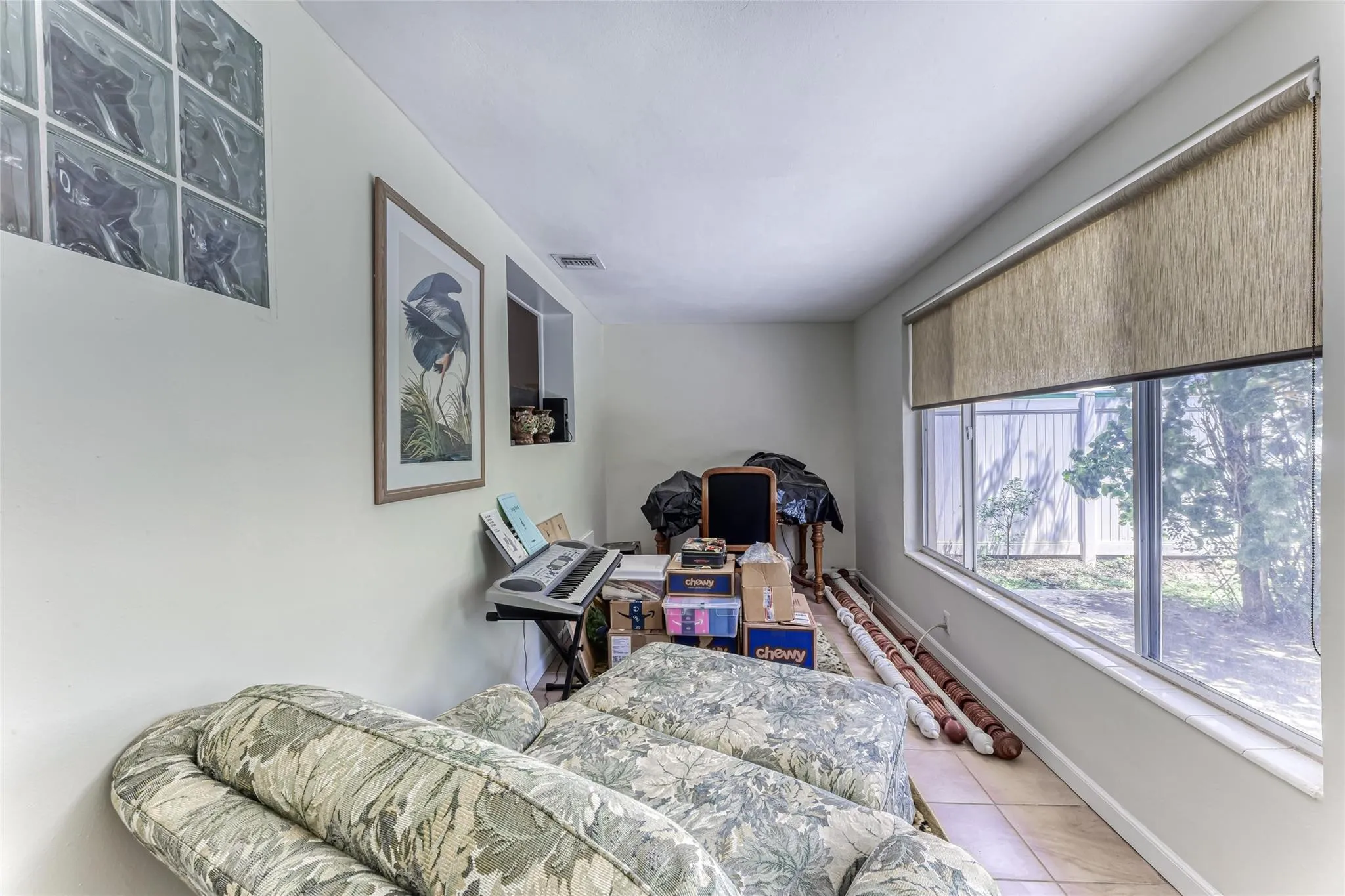 Office Den Area facing Rear Yard.