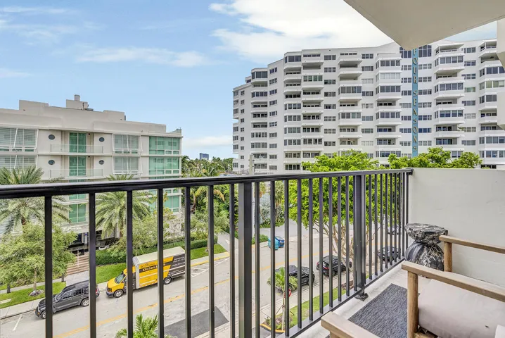 View from balcony