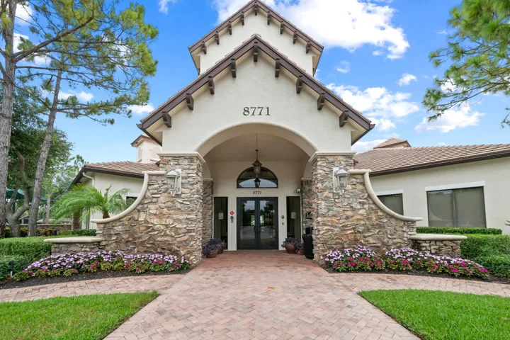 Amenities include: resort style pool, playground, splash pad, community room with kitchen, basketball court and more.