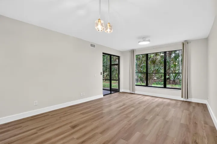 NEW FLOORING AND BASEBOARDS