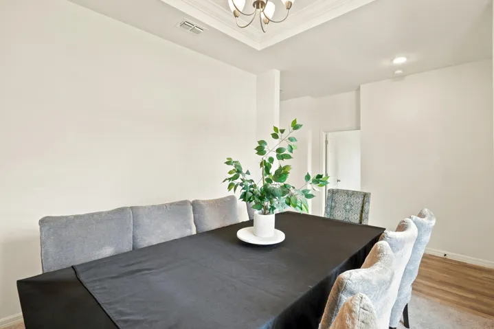 Dining room/flex space off the foyer