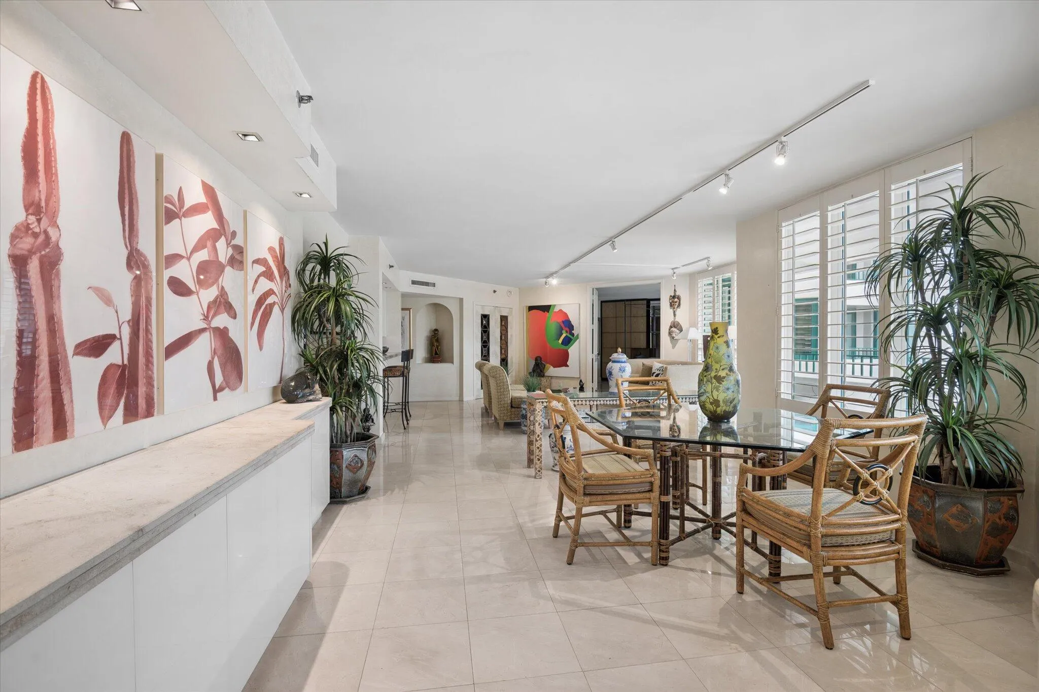 Plantation Shutters Throughout