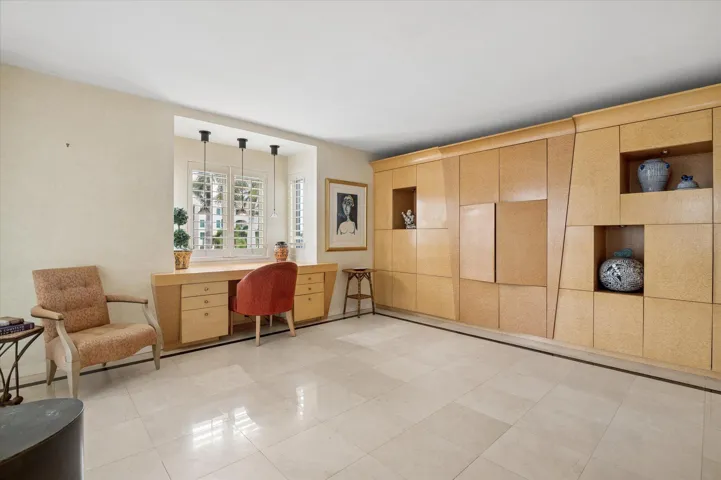 Built-Ins View To Water