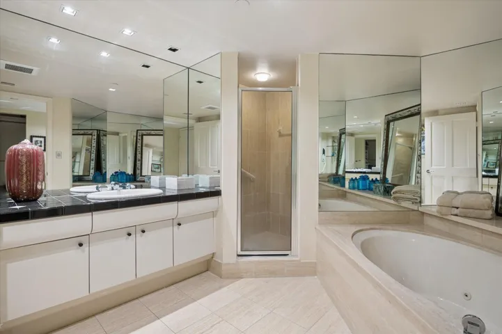 Separate Tub and Shower
