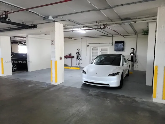 Electric car charger station