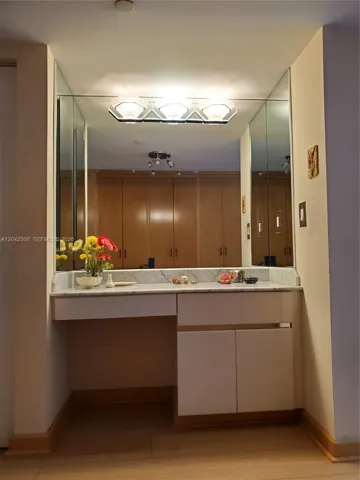 Vanity inside Master Bedroom