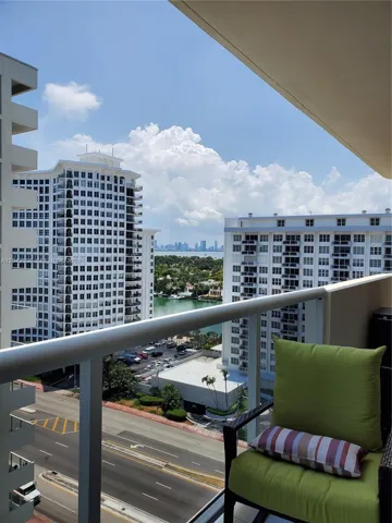 West view from balcony