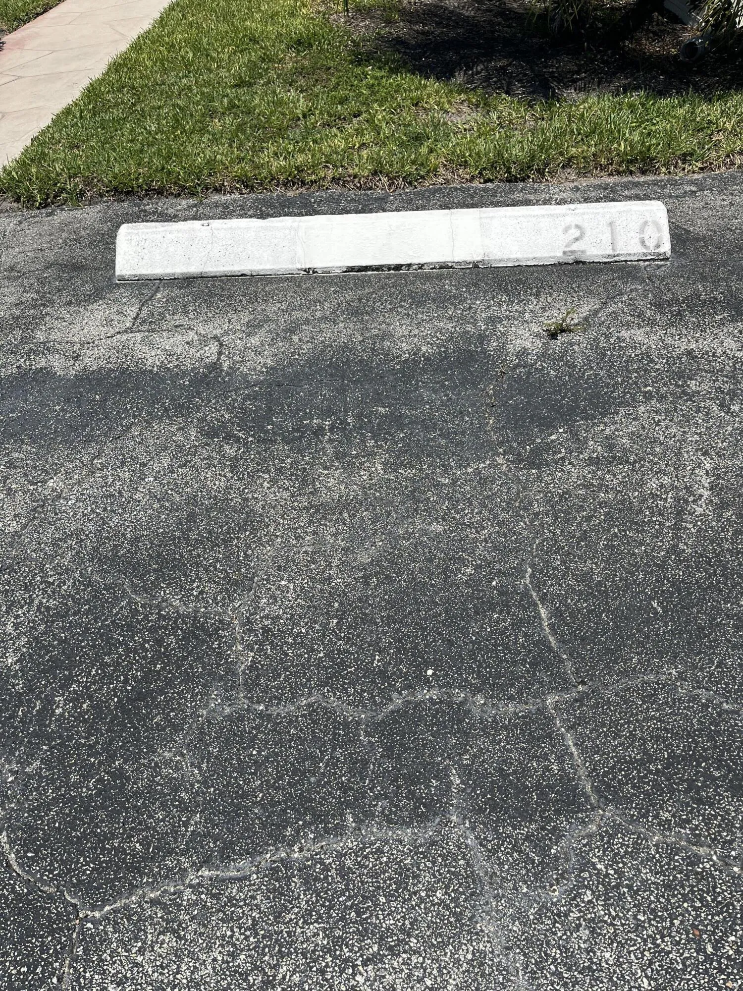parking space #210