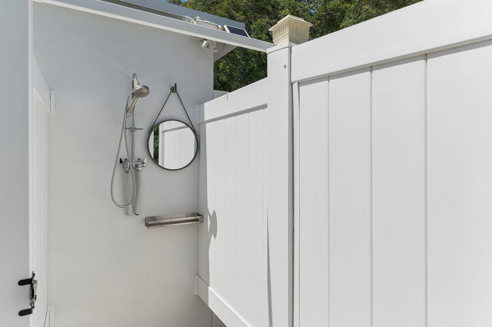 outdoor shower