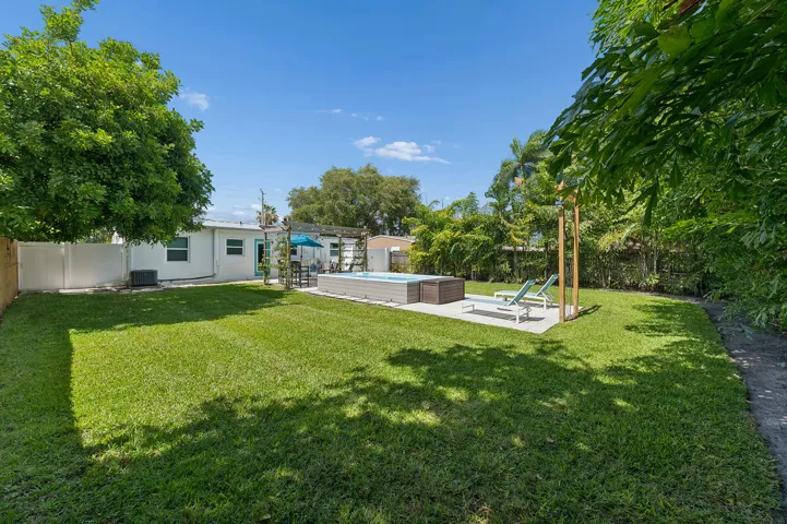 back yard