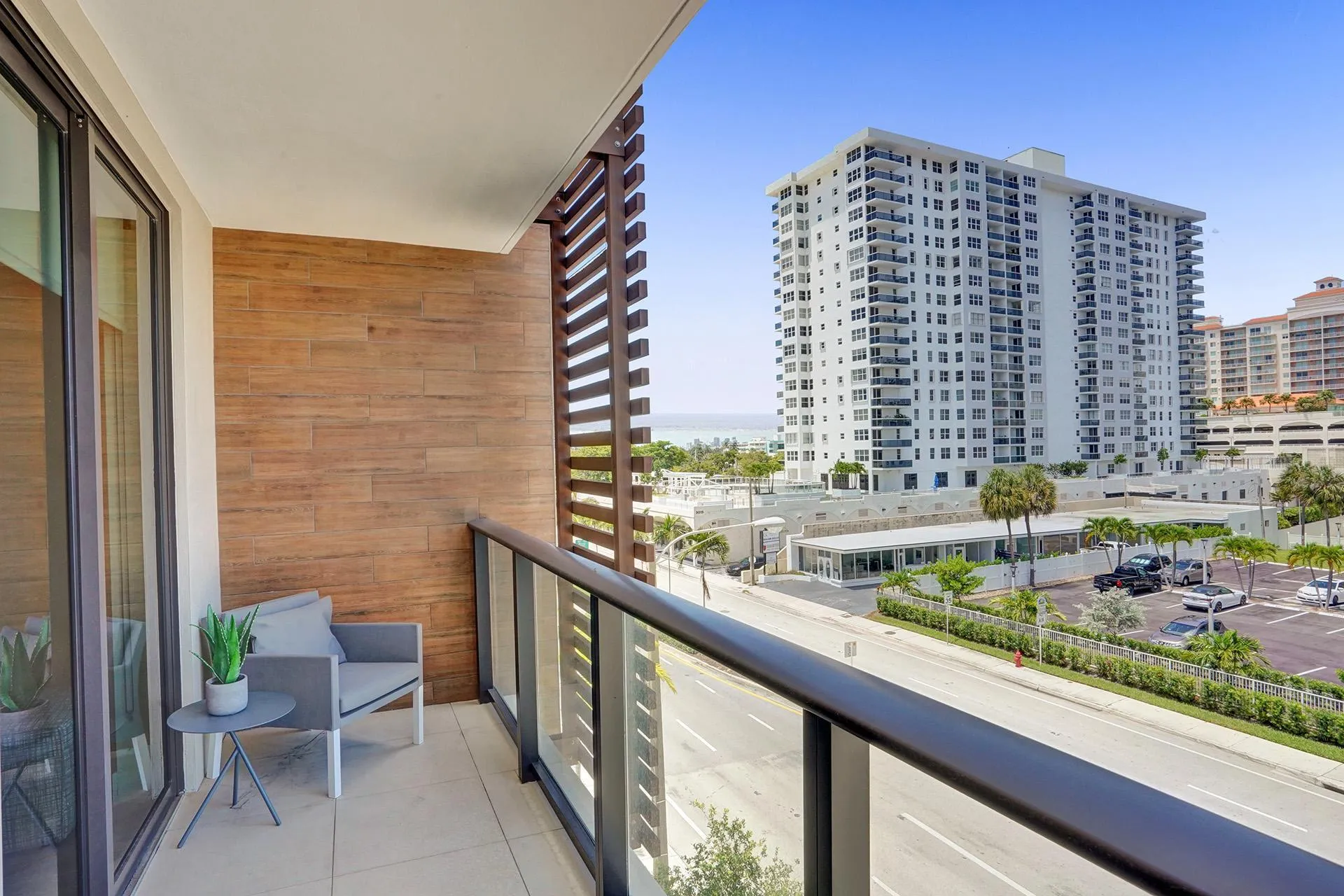 Balcony off Secondary Bedrooms