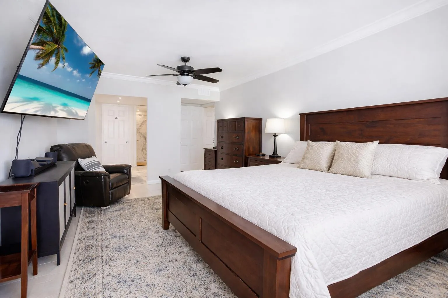 primary bedroom suite