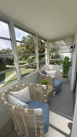 Staged Balcony