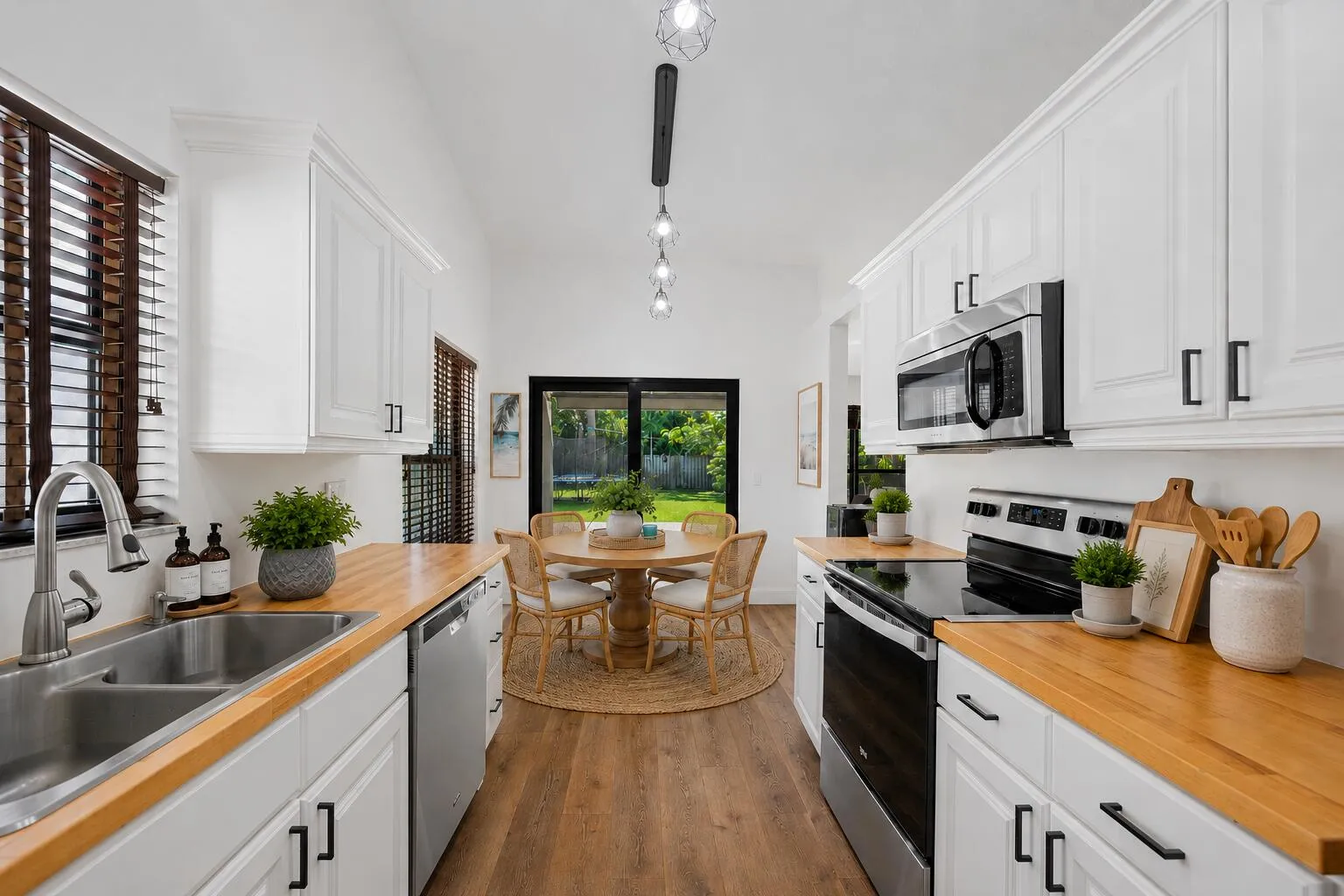 Virtually Staged Kitchen