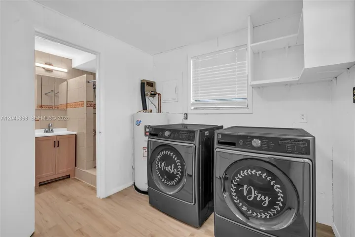 Brand new washer & dryer installed