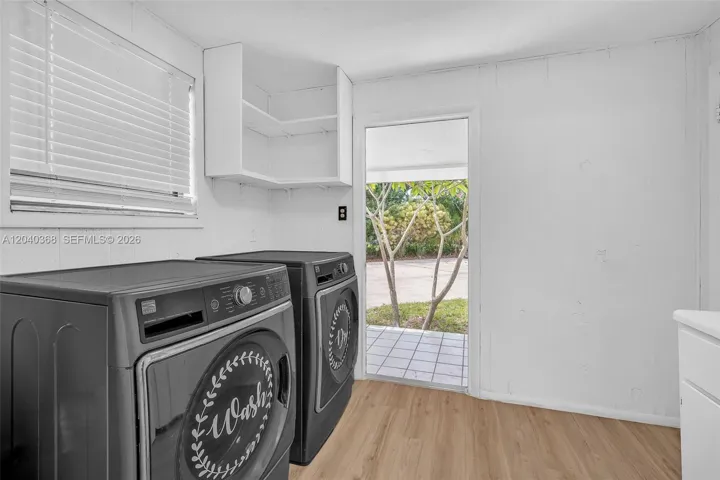 Brand new washer & dryer installed