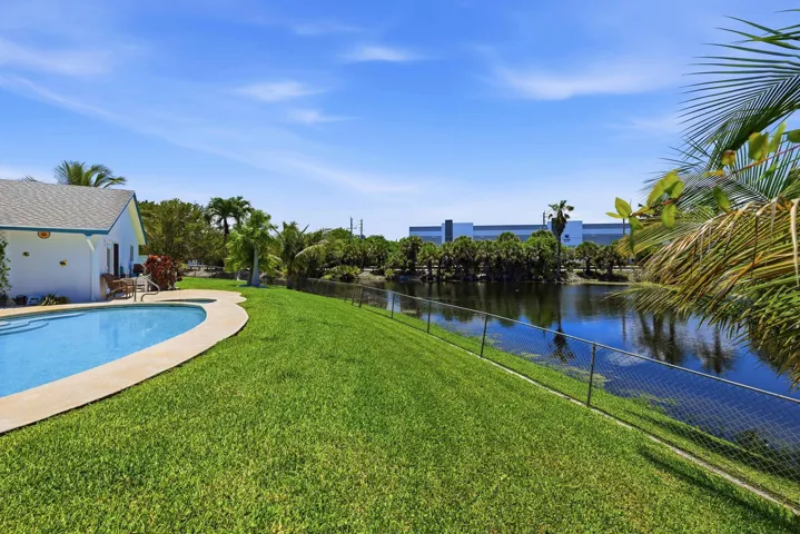 Backyard view
