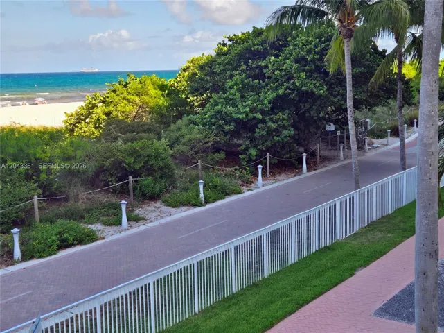 Direct beach access